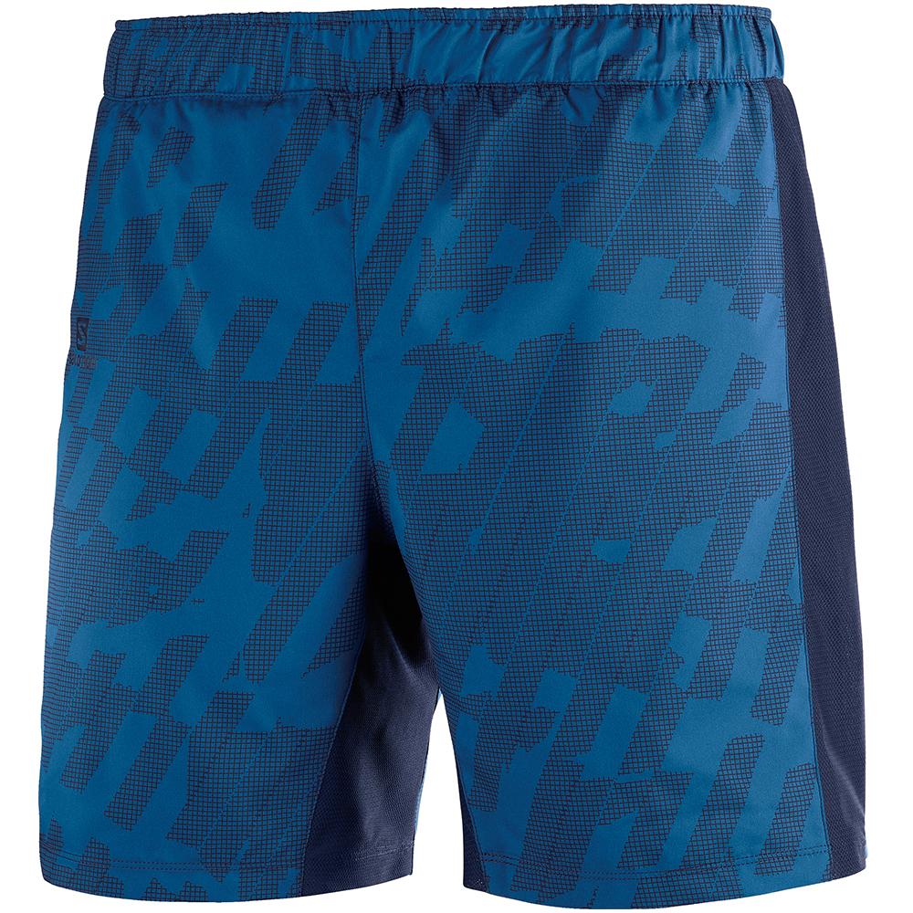 Salomon Shorts Herre Blå - AGILE 2IN 1 M (GBOUN-9540)